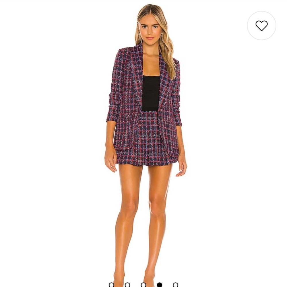 COPY - Amanda Uprichard Shawl Collar Blazer Revolve